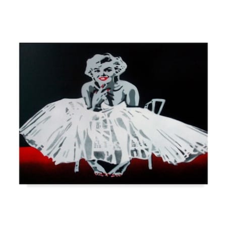 Abstract Graffiti 'Marilyn' Canvas Art,35x47
